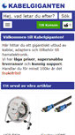 Mobile Screenshot of kabelgiganten.se